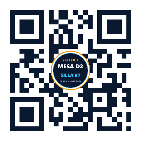 QR Mesa D2 Silla 7