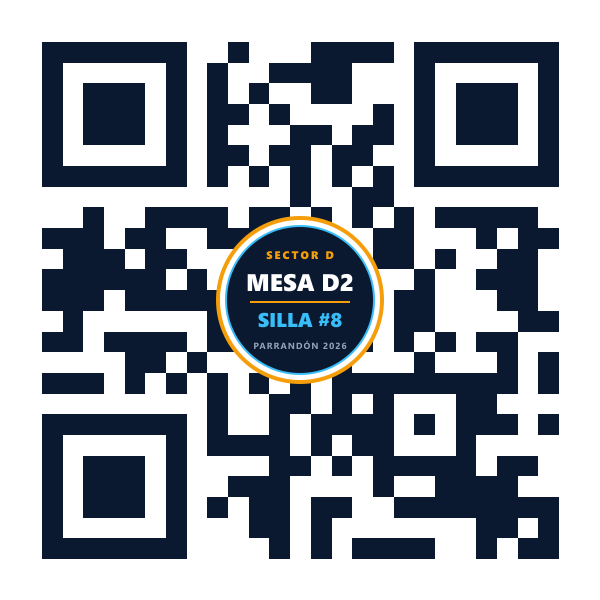 QR Mesa D2 Silla 8