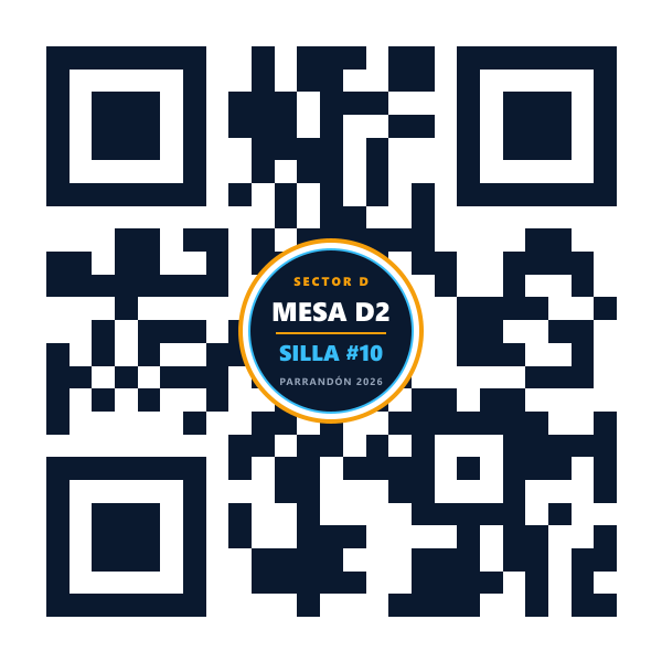QR Mesa D2 Silla 10