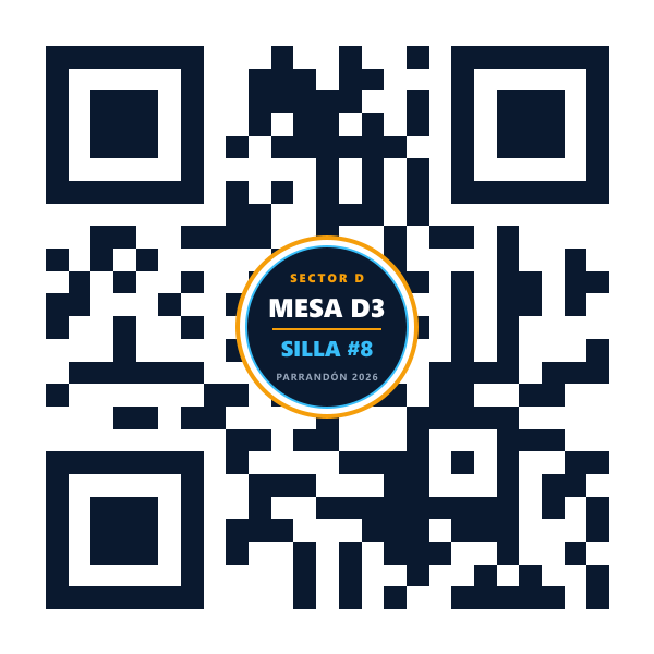 QR Mesa D3 Silla 8
