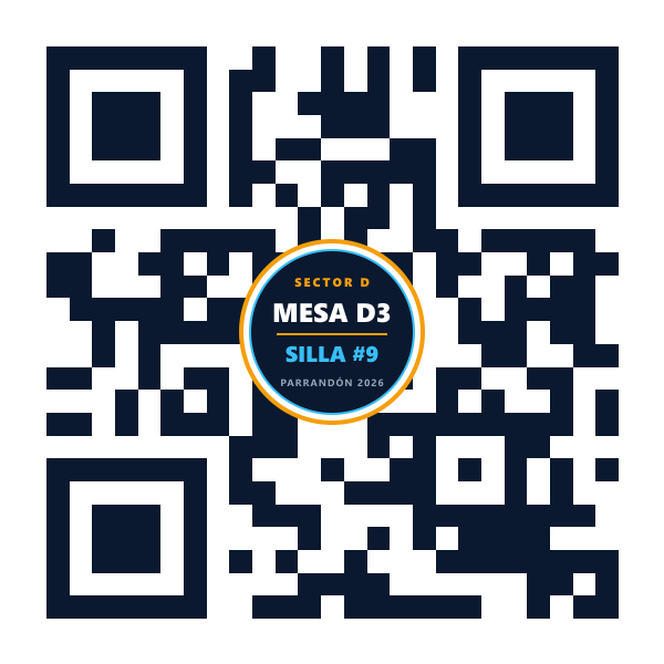 QR Mesa D3 Silla 9