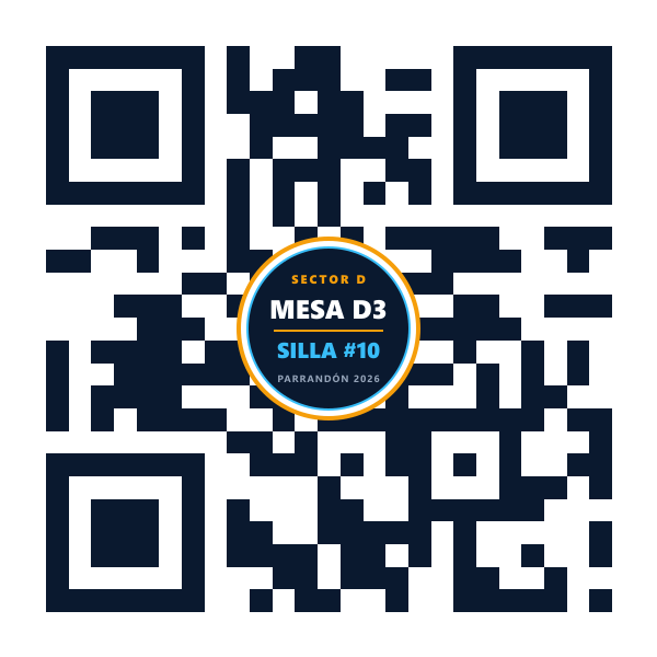 QR Mesa D3 Silla 10