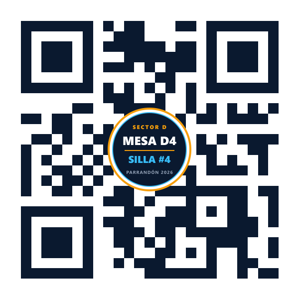QR Mesa D4 Silla 4
