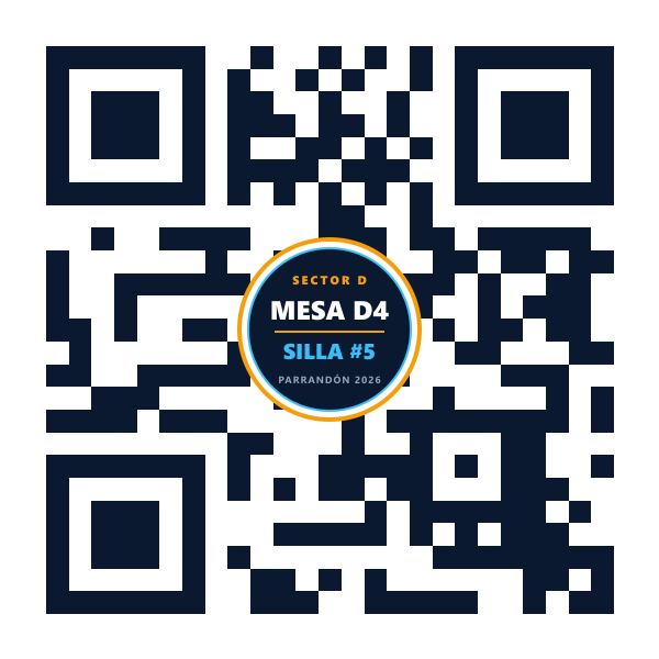 QR Mesa D4 Silla 5