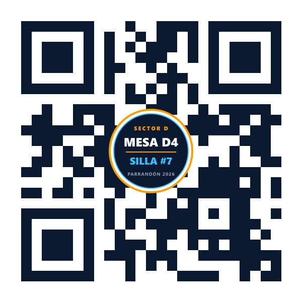 QR Mesa D4 Silla 7