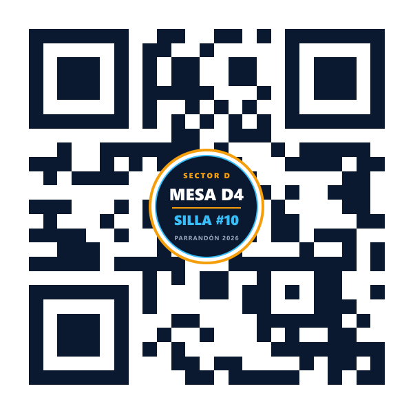 QR Mesa D4 Silla 10