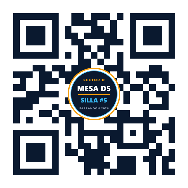 QR Mesa D5 Silla 5
