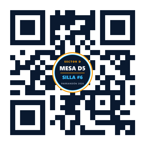 QR Mesa D5 Silla 6