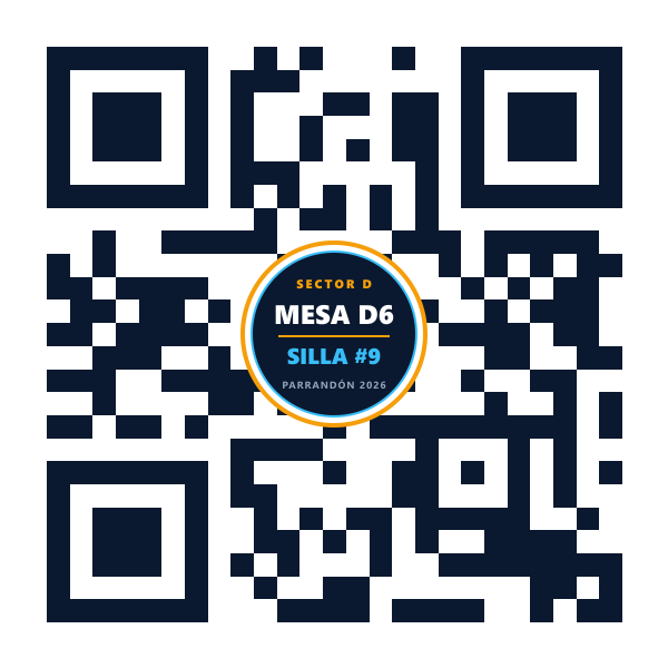 QR Mesa D6 Silla 9