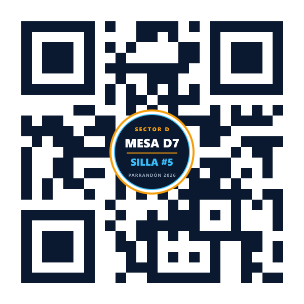QR Mesa D7 Silla 5
