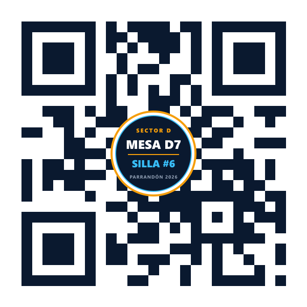 QR Mesa D7 Silla 6