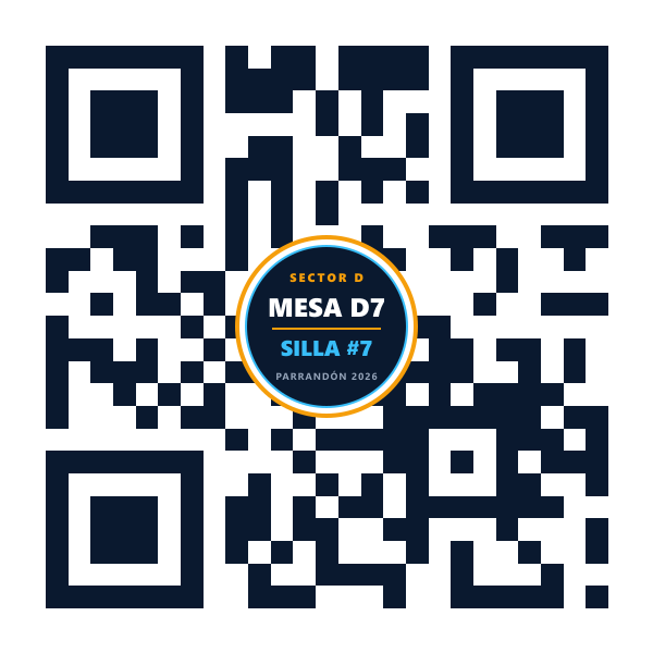 QR Mesa D7 Silla 7