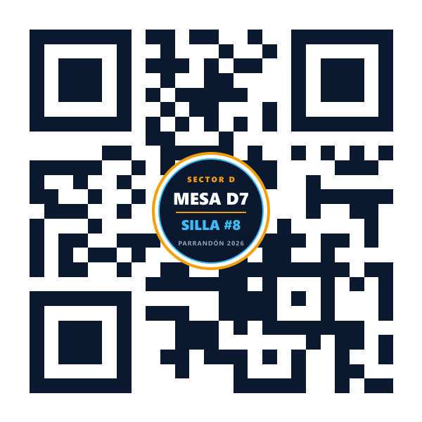 QR Mesa D7 Silla 8
