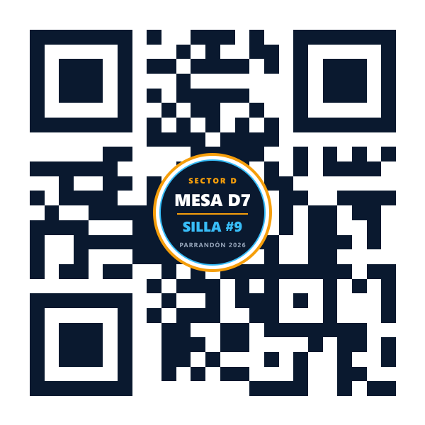 QR Mesa D7 Silla 9