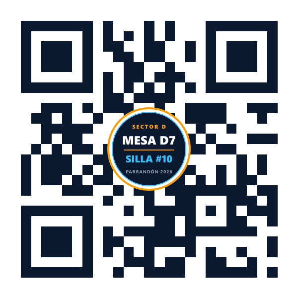 QR Mesa D7 Silla 10