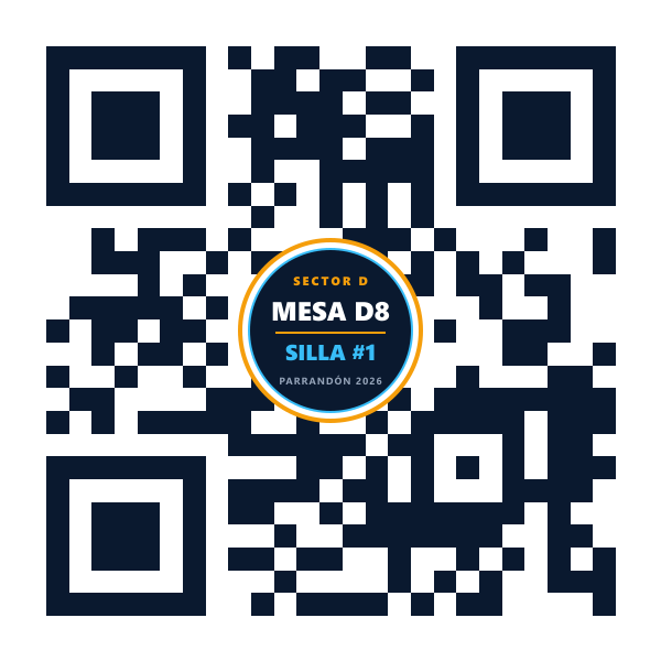 QR Mesa D8 Silla 1
