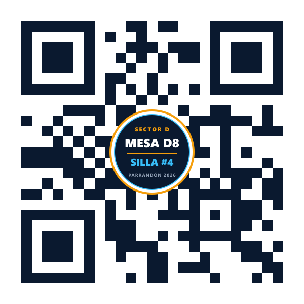 QR Mesa D8 Silla 4