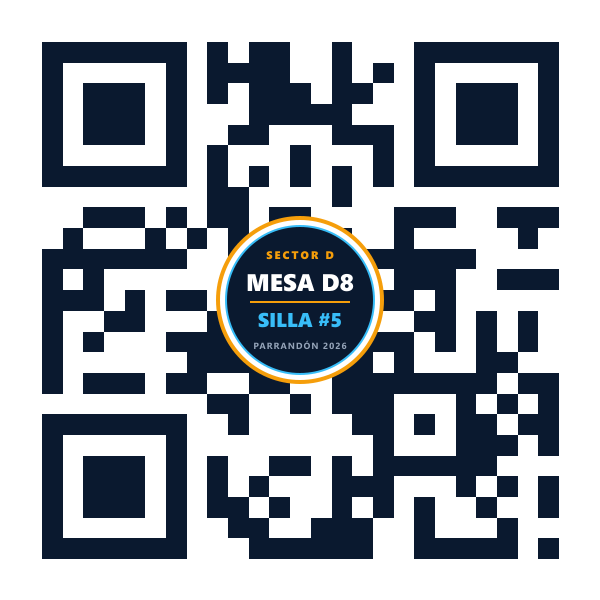 QR Mesa D8 Silla 5