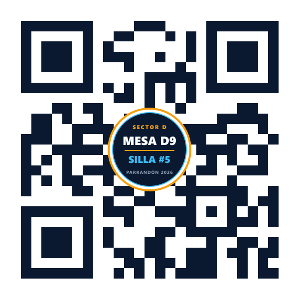 QR Mesa D9 Silla 5