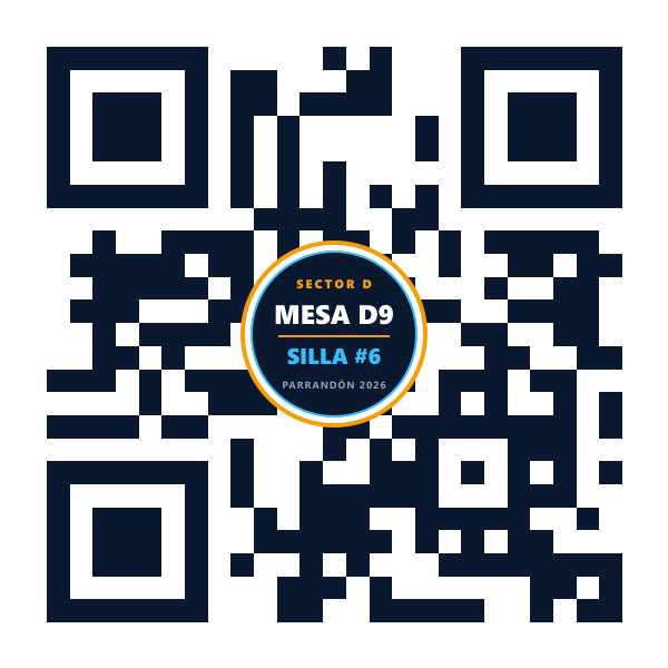 QR Mesa D9 Silla 6
