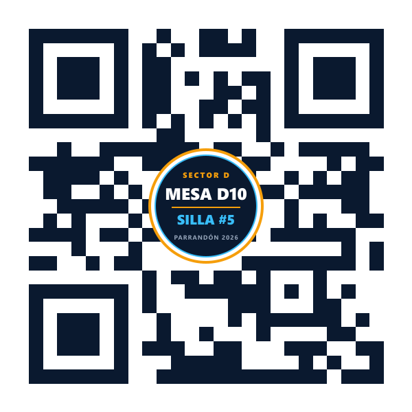 QR Mesa D10 Silla 5