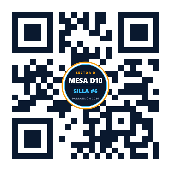 QR Mesa D10 Silla 6