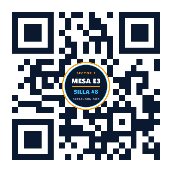 QR Mesa E3 Silla 8