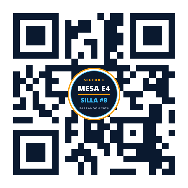 QR Mesa E4 Silla 8