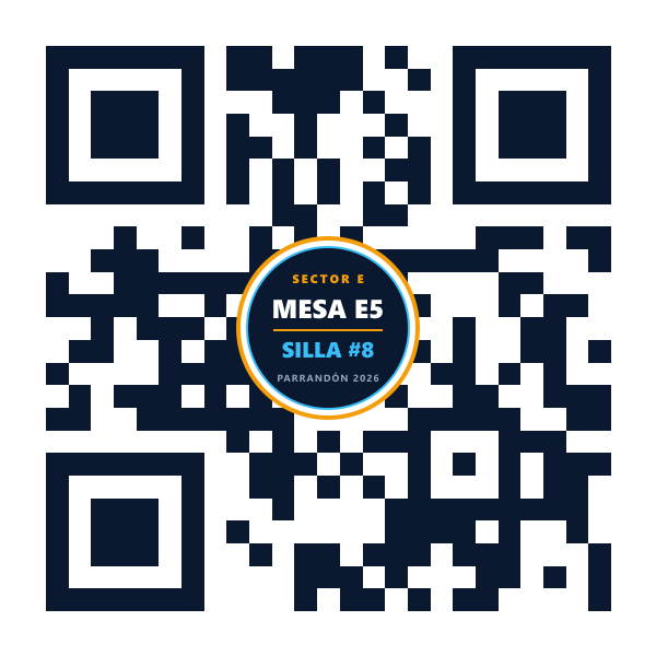 QR Mesa E5 Silla 8