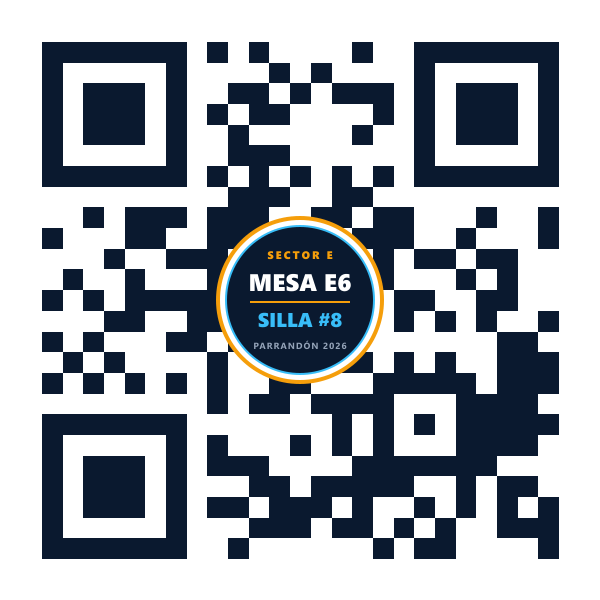 QR Mesa E6 Silla 8