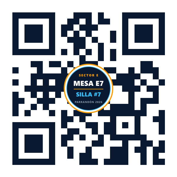 QR Mesa E7 Silla 7