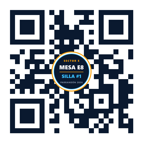 QR Mesa E8 Silla 1