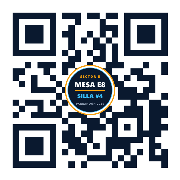 QR Mesa E8 Silla 4