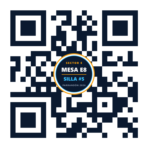 QR Mesa E8 Silla 5