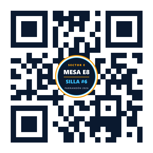 QR Mesa E8 Silla 6