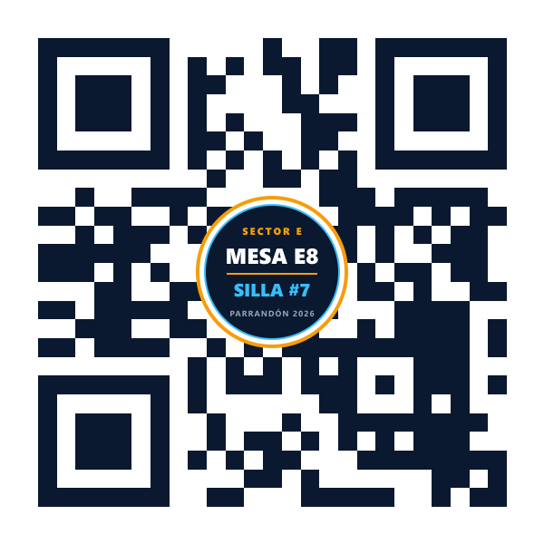 QR Mesa E8 Silla 7